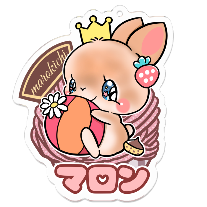 アクリルキーホルダー - 70 x 70 (mm)