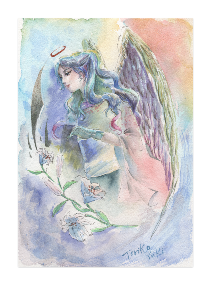 天使 ガブリエルのパネル Toriko Gallery Booth 天使 ガブリエルのパネル Toriko Gallery Booth
