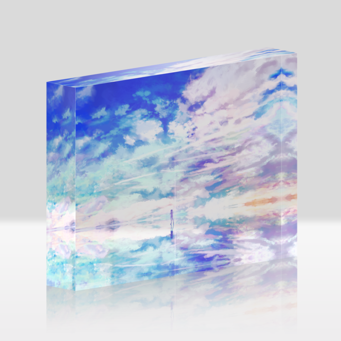 アクリルブロック - 148x100mm