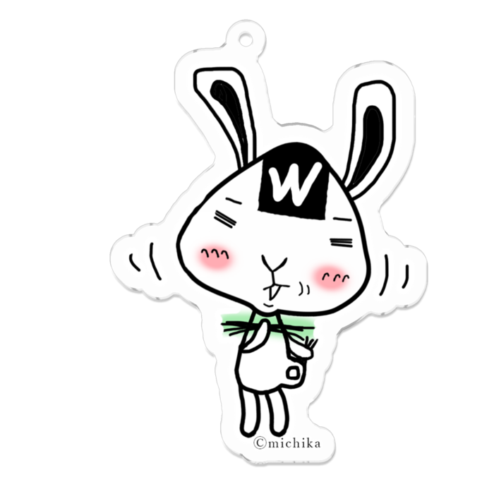 アクリルキーホルダー - 70 x 70 (mm)