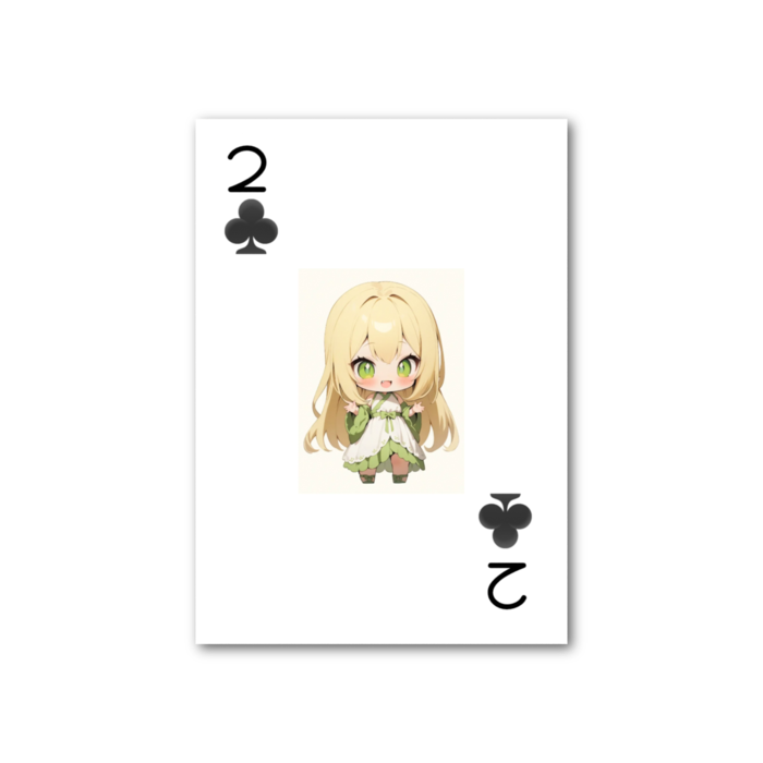 フォト風カード - 縦 - 両面