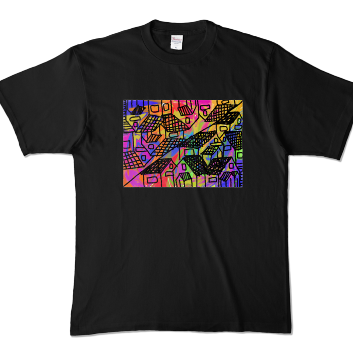 カラーTシャツ - XL - ブラック (濃色)
