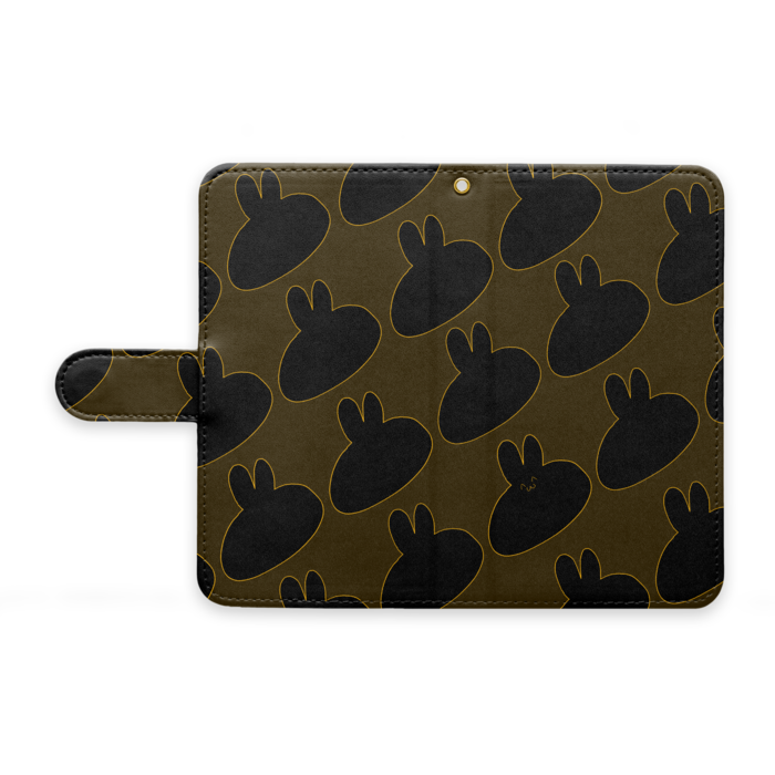 手帳型Androidケース - M - ストラップ穴 あり