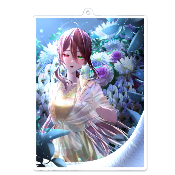 アクリルキーホルダー - 100 x 100 (mm)