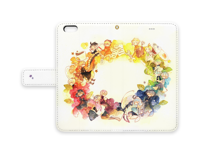 手帳型iPhoneケース - iPhone6 Plus - ストラップ穴 あり