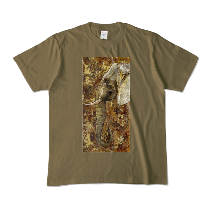 カラーTシャツ - M - オリーブ (濃色)