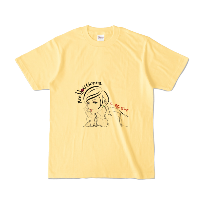 カラーTシャツ - S - ライトイエロー (淡色)