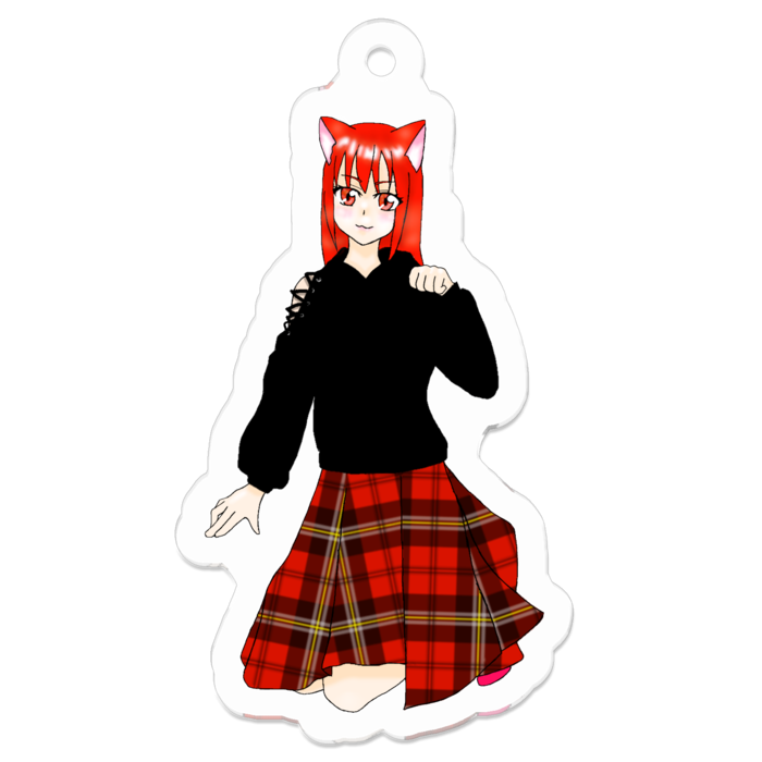 アクリルキーホルダー - 50 x 50 (mm)