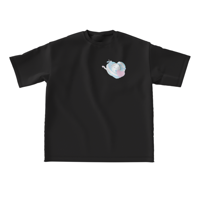 ビッグシルエットTシャツ - L - 両面
