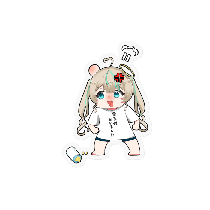 ステッカー - 100 x 100 (mm)