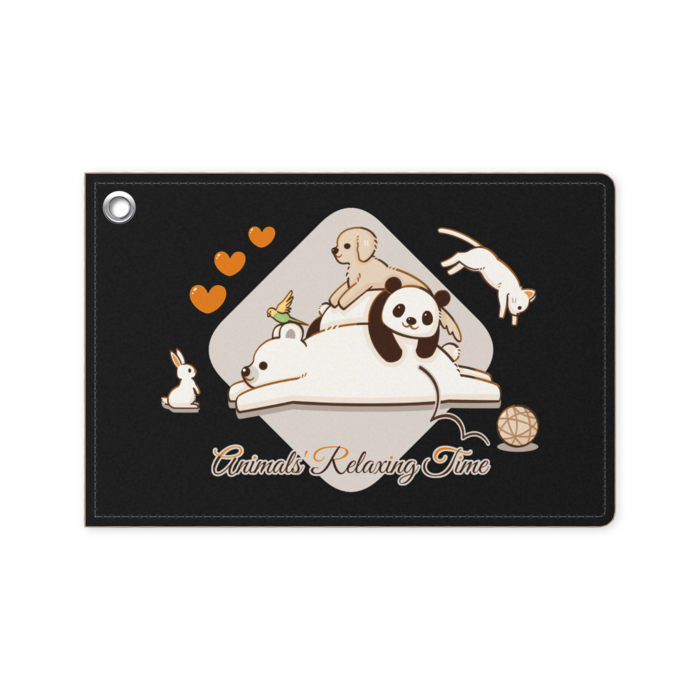 パスケース　黒色（ブラック）
