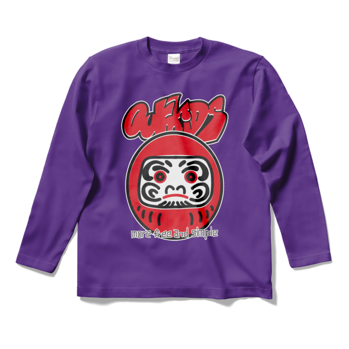 ロングスリーブTシャツ - S - パープル