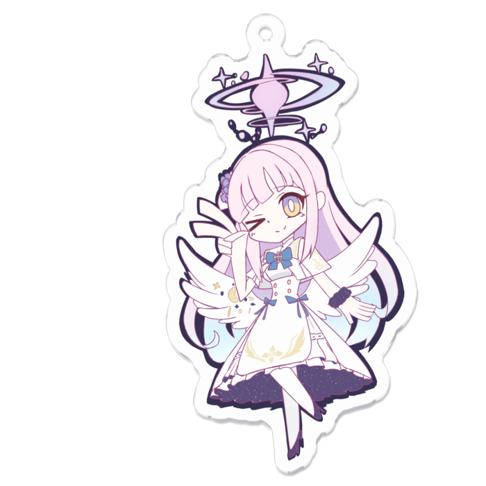 アクリルキーホルダー - 70 x 70 (mm)