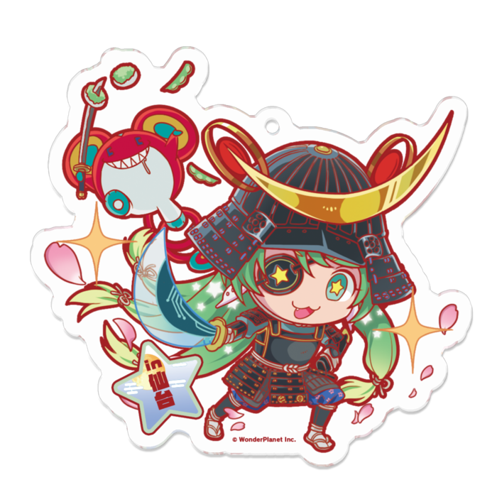 アクリルキーホルダー - 70 x 70 (mm)