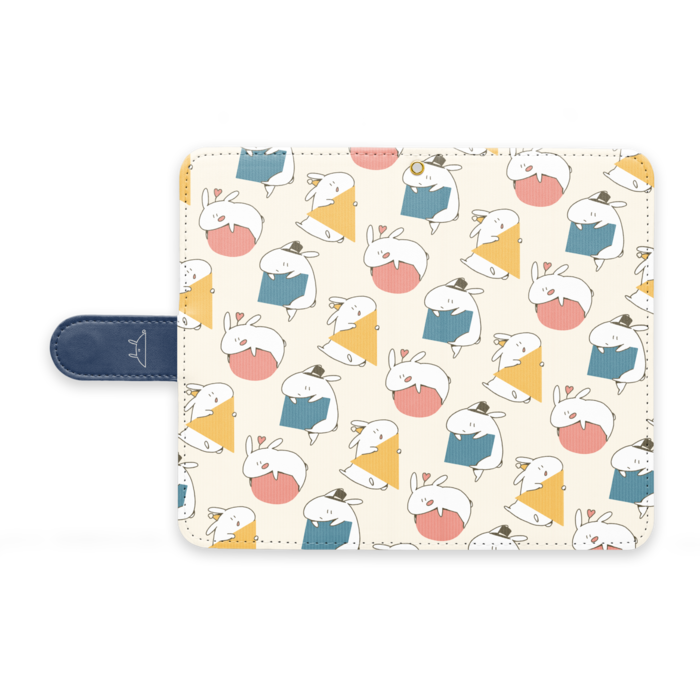 手帳型Androidケース - M - ストラップ穴 あり