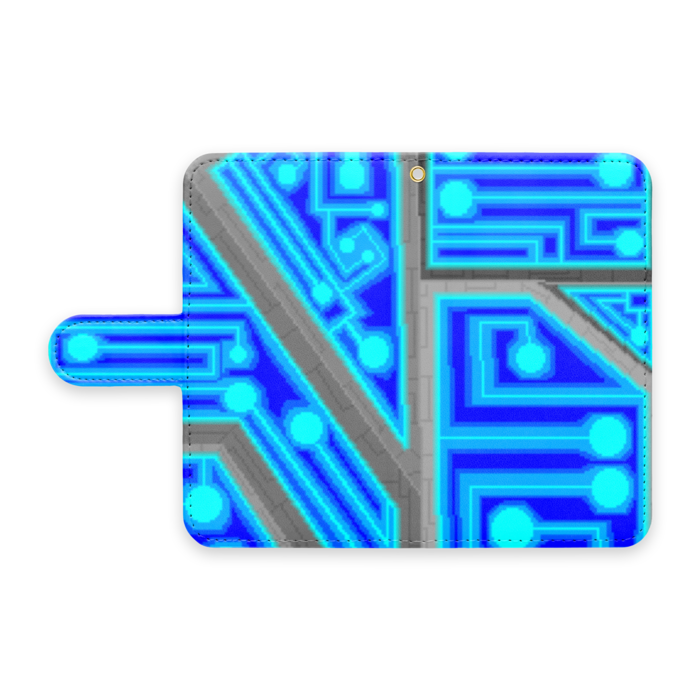 手帳型Androidケース - S - ストラップ穴 あり