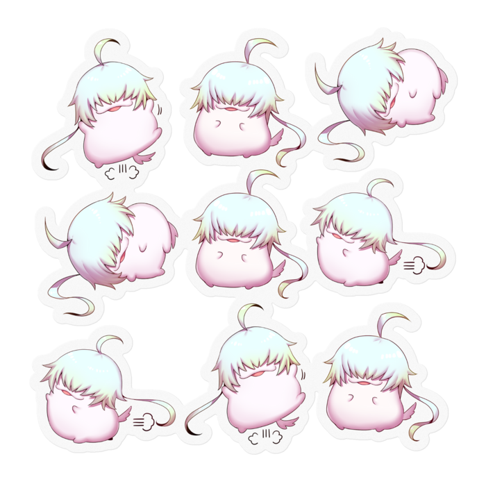 ステッカー - 100 x 100 (mm)