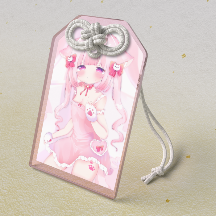 アクリルお守り - 50 × 80mm