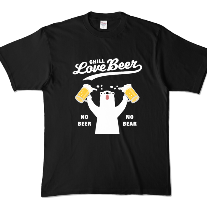 カラーTシャツ - XL - ブラック (濃色)