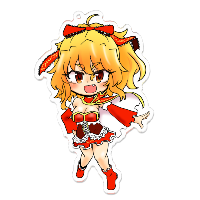アクリルキーホルダー - 100 x 100 (mm)