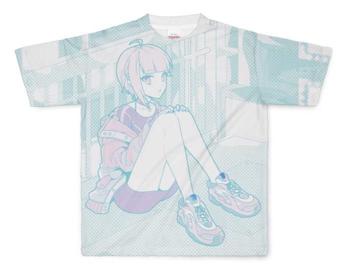 フルグラフィックT - L - 正面印刷のみ