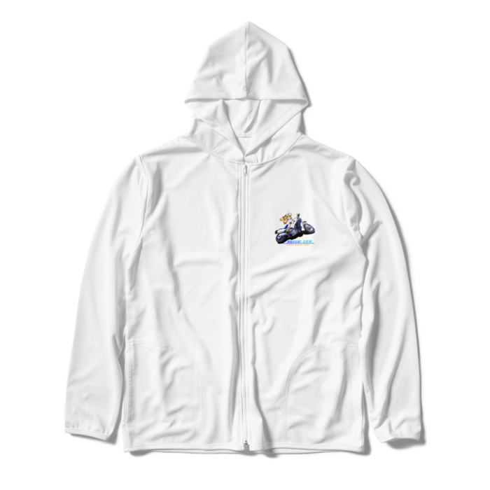 ジップパーカー - XL - ホワイト