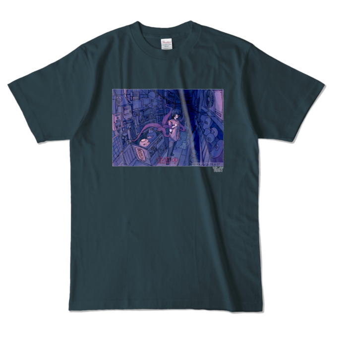 カラーTシャツ - L - デニム (濃色)
