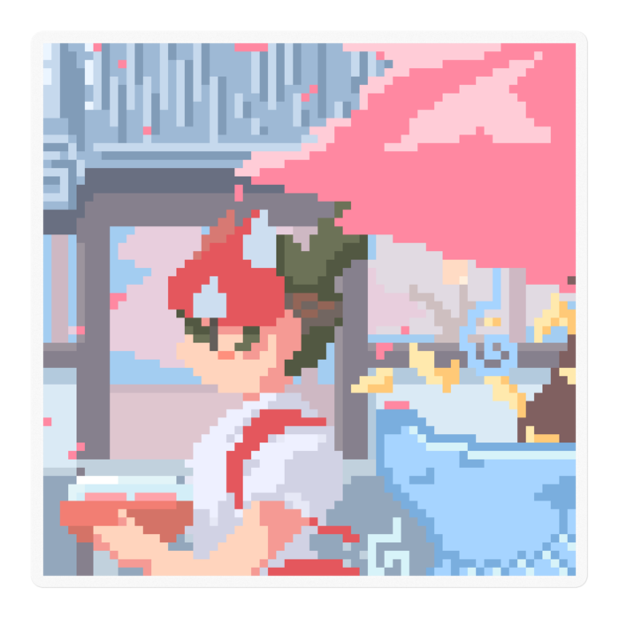 ステッカー - 100 x 100 (mm)