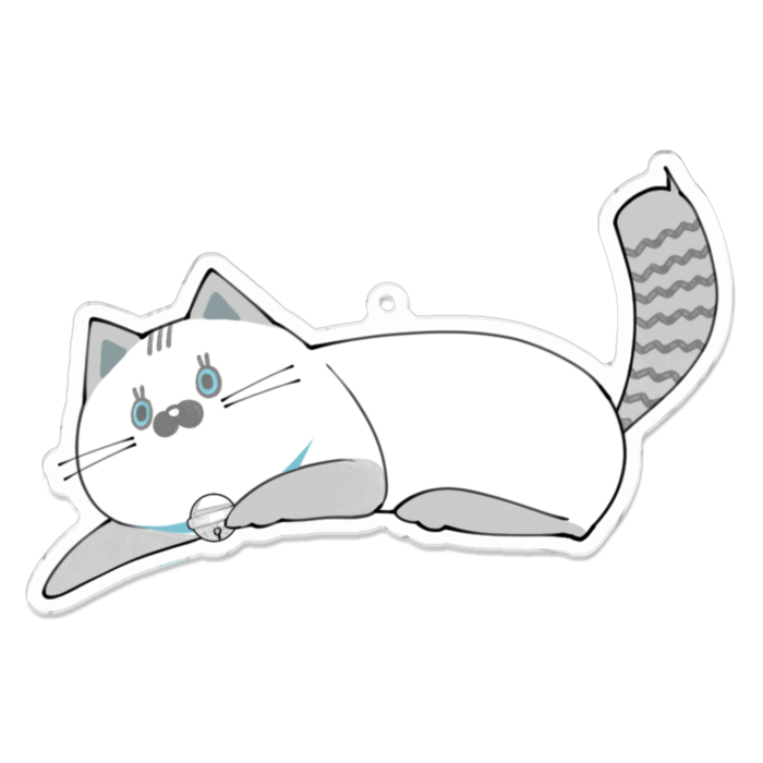 アクリルキーホルダー - 100 x 100 (mm)