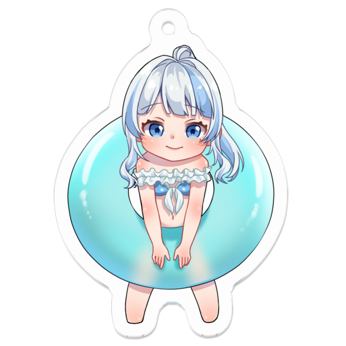 アクリルキーホルダー - 50 x 50 (mm)