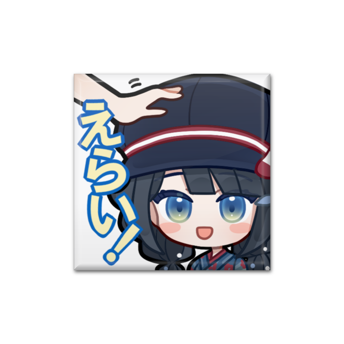 缶バッジ - 四角形40mm