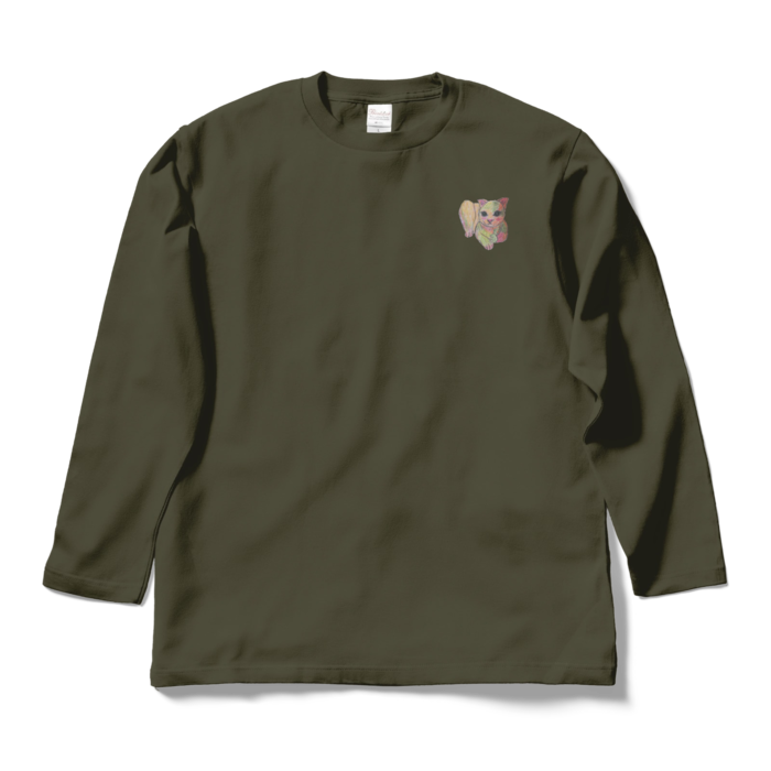 ロングスリーブTシャツ - L - アーミーグリーン