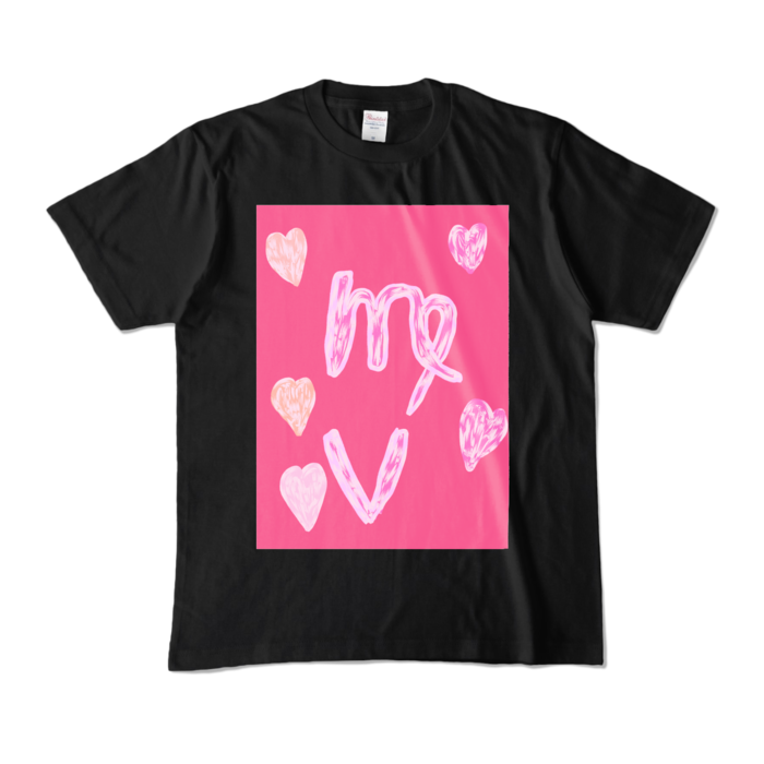 カラーTシャツ - M - ブラック (濃色)