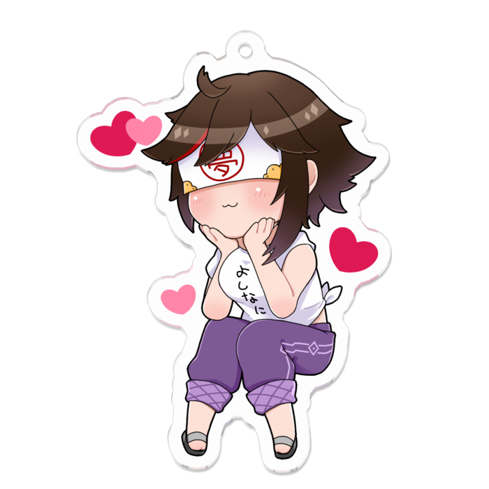 アクリルキーホルダー - 70 x 70 (mm)(1)