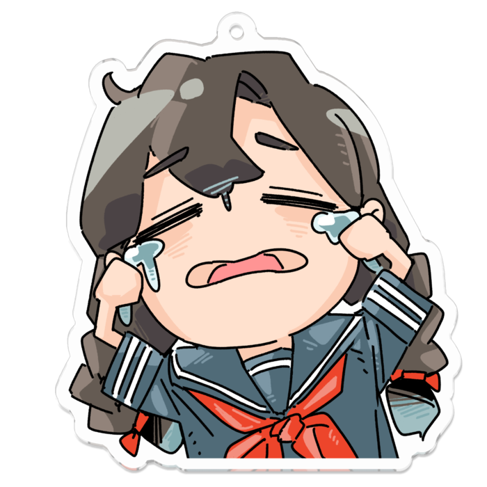 アクリルキーホルダー - 70 x 70 (mm)