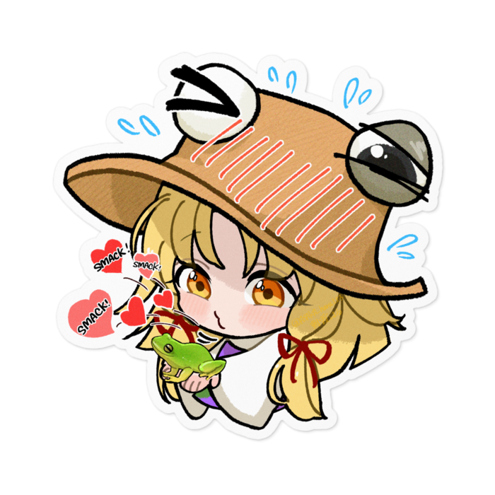 ステッカー - 100 x 100 (mm)