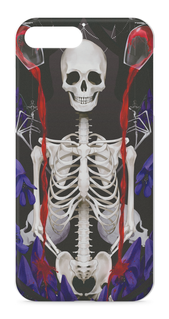 Aconite Skeleton Iphoneケース 二店一流 Booth
