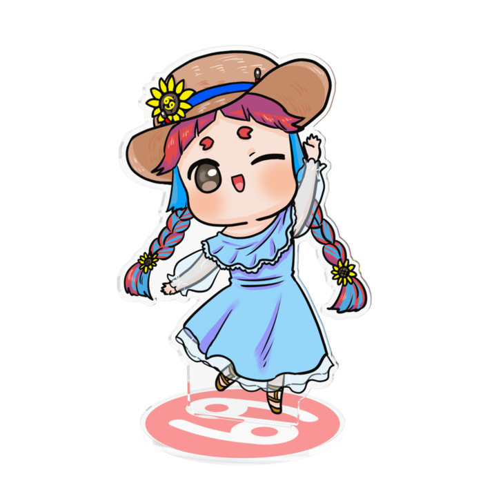 アクリルフィギュア - 160x160mm