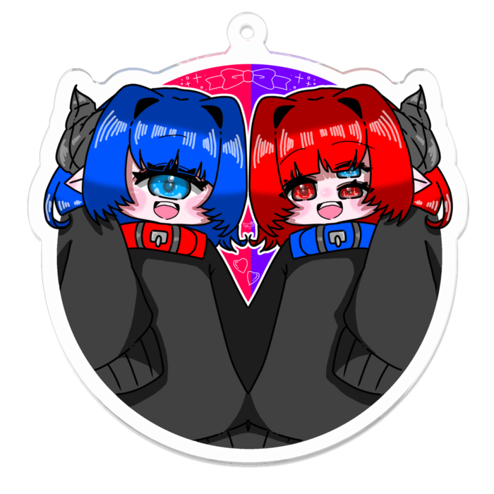 アクリルキーホルダー - 70 x 70 (mm)