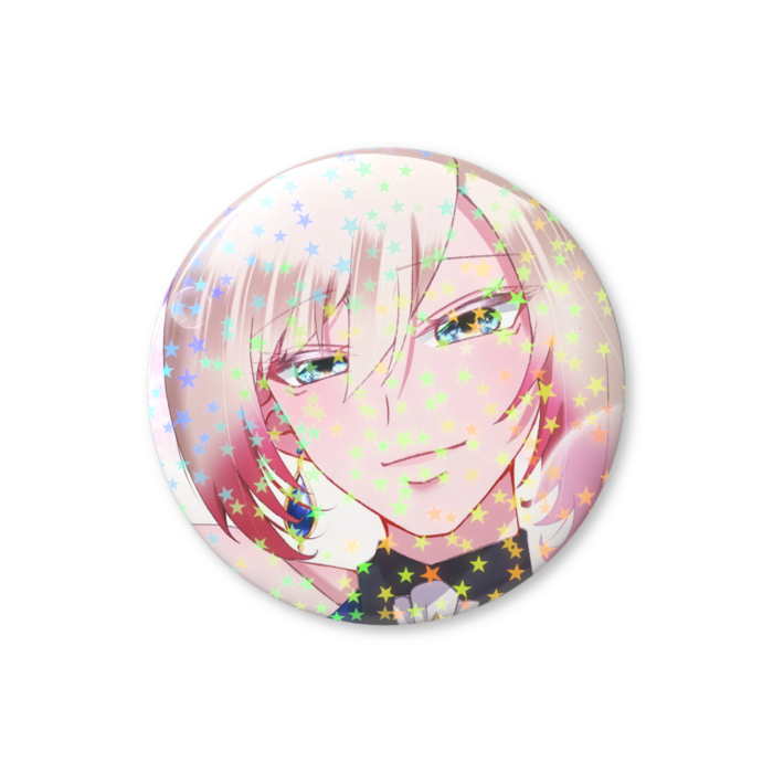 ホログラム缶バッジスター - 56mm