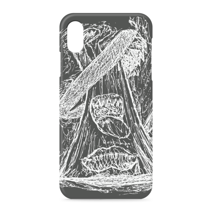 iPhoneケース - iPhone XSMax - 側面あり - BRACK