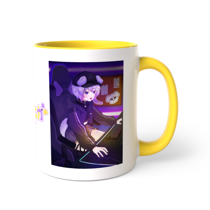 ツートンカラーマグカップ - 直径 8.2cm / 高さ 9.5cm