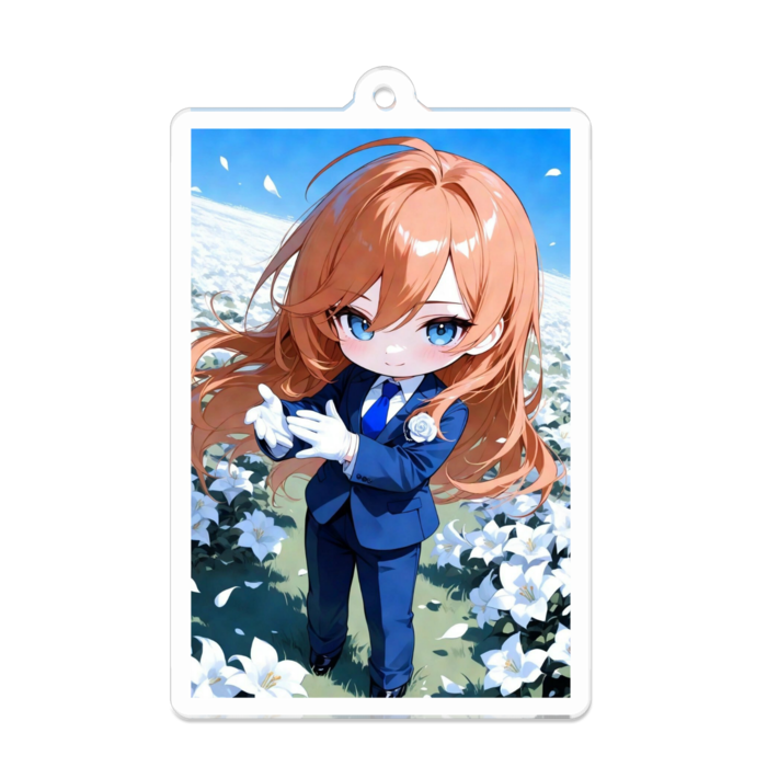 アクリルキーホルダー - 70 x 70 (mm)