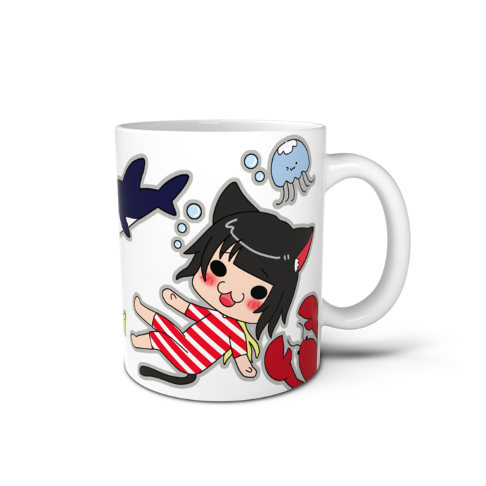 マグカップ - 直径 8 cm / 高さ 9.5 cm