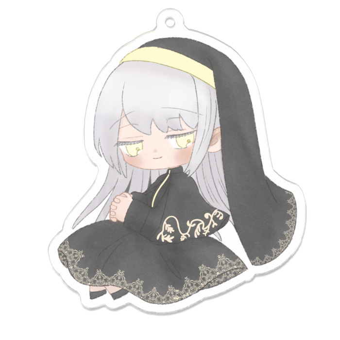 アクリルキーホルダー - 70 x 70 (mm)