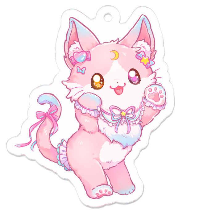 アクリルキーホルダー - 50 x 50 (mm)