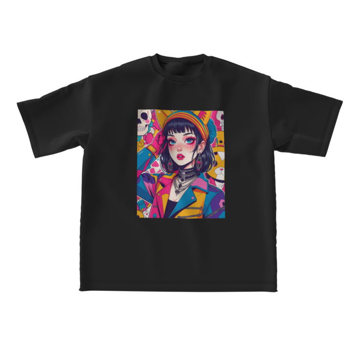 ビッグシルエットTシャツ - L - 正面(1)