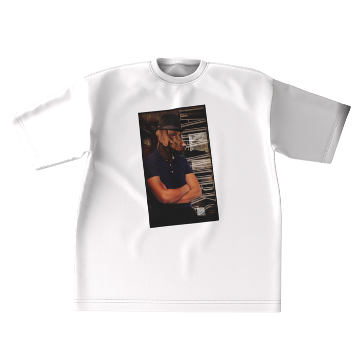 ビッグシルエットTシャツ - XL - 正面