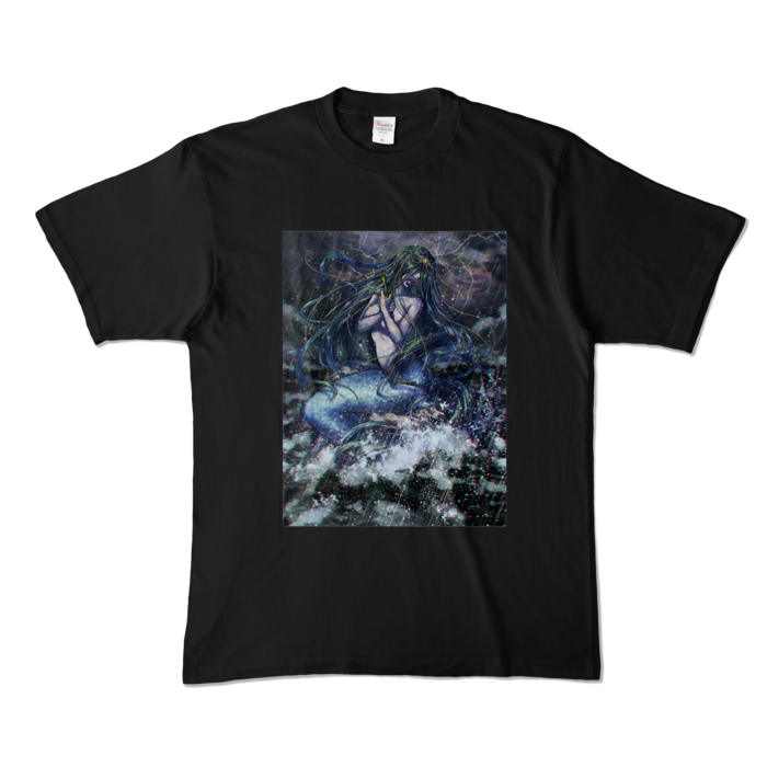 カラーTシャツ - XL - ブラック (濃色)