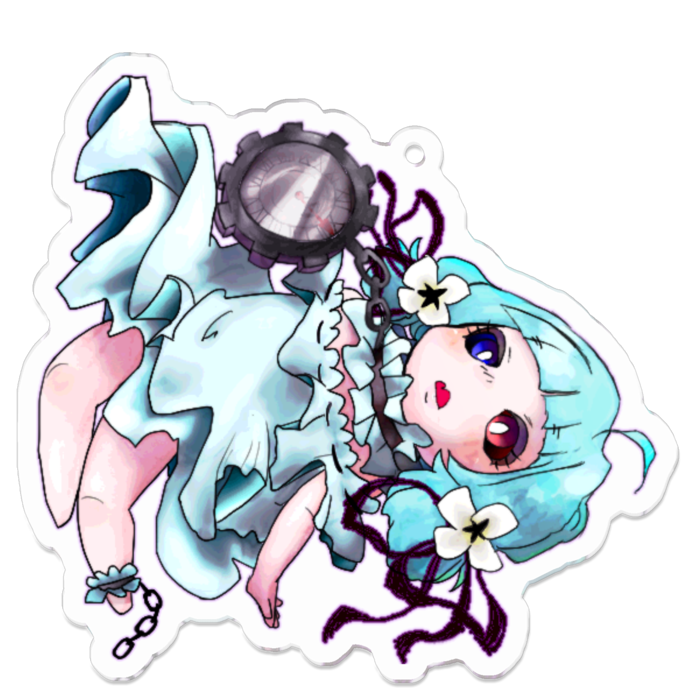 アクリルキーホルダー - 70 x 70 (mm)